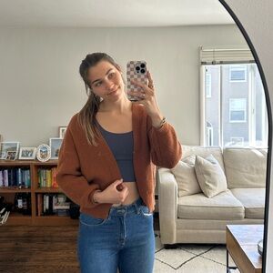 Rust colored sweater